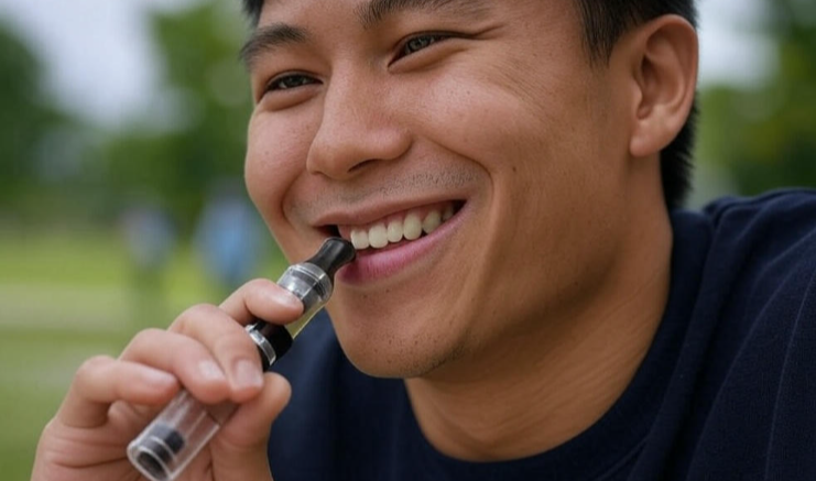 입 호흡 기기에는 입호흡용 액상 사용! 입 호흡 폐호흡 맞는 기기 사용하기