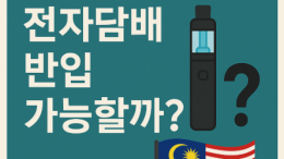 코타키나발루 전자담배 반입 가능할까? 말레이시아 입국 시 최신 규정 총정리